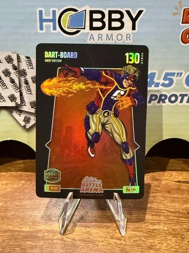 2026 Bo Jackson Battle Arena Dart-Board - Jaxson Dart Foil Fire RC Rookie