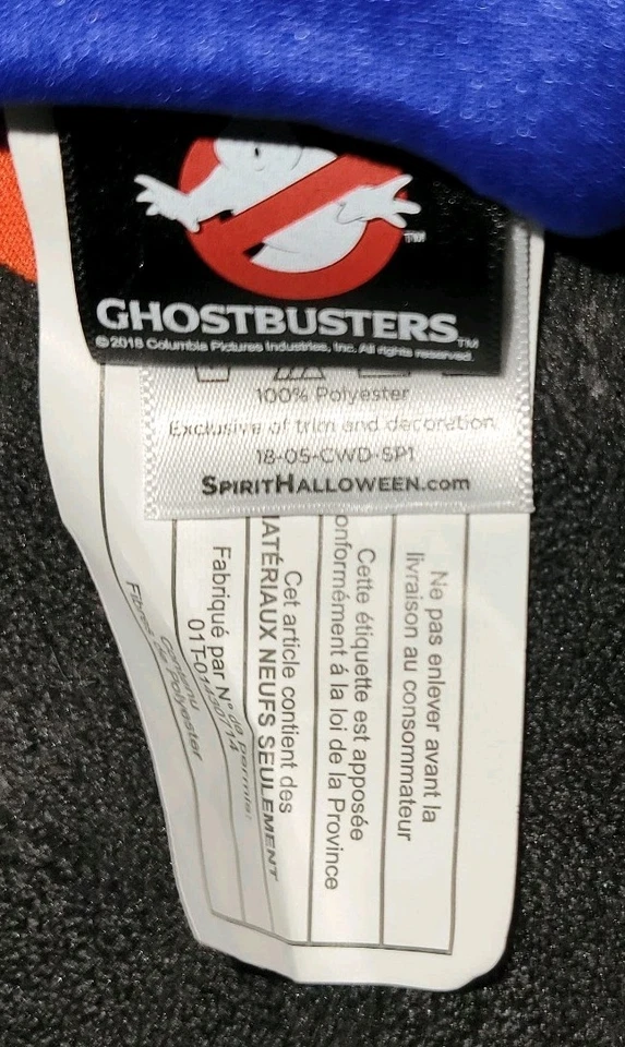 Ghostbusters Stay Puft Marshmallow Man Spirit Halloween Infantil 6-12 M Sin Sombrero Foto 3 de 4