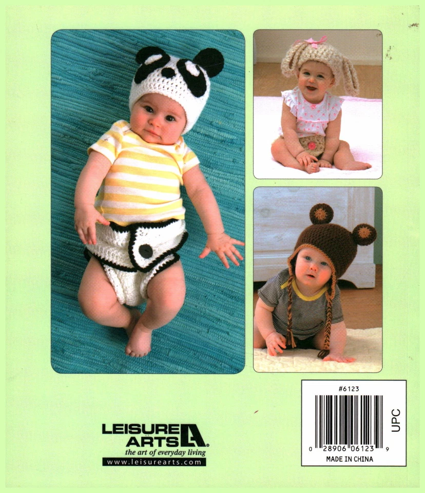 Hats & Diaper Covers Book Two | Leisure Arts 6123 - Image 4 of 4