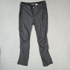 Royal Robbins Women Activewear Pants 6 Gray Nylon Tech Chino Hiking