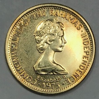 1973 $50 BAHAMAS GOLD COIN SPINY LOBSTER! 7.27 GRAMS! PURITY .75! PROOF #64588
