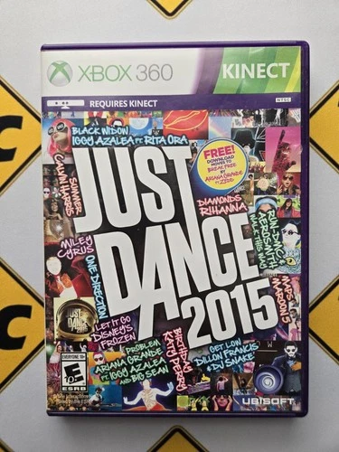 Just Dance 2015 Xbox 360 Complete Tested & Works Free Shipping
