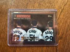 2002 Topps Baseball #363 America United We Stand Ichiro Suzuki, Boone NM-Mint