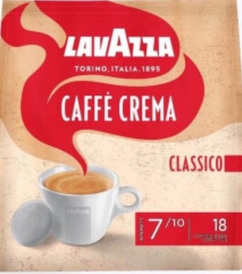 Lavazza Kaffee Pads - Caffé Crema Classico - 11er Pack je 18 Pads (11x 125 g)