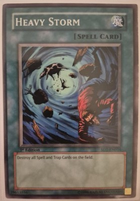 YuGiOh Heavy Storm Various Sets Common