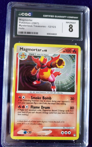 Magmortar graded CGC 8 for sale on eBay
