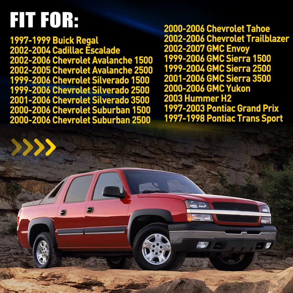 Luz LED sob o capô para Chevy Silverado 1500 2500 3500 Suburban Avalanche - Imagem 2 de 4