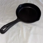 RESTORED Wagner's 1891 Original Cast Iron Skillet 6-1/2 Inch SEASONED