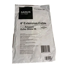 Extension Cable Lead for Amazon Echo Show 15 Full HD 15.6" Smart Display