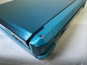Nintendo 3DS Handheld Console Aqua Blue CTR-001 (USA) W/Charger & Game Tested