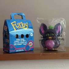 Furby Burger King Hasbro 2005 de colección nuevo en caja sellado púrpura rosa verde