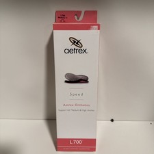 NEW Aetrex Women’s L700 Speed Orthotics Support For Med And High Arches Size 11