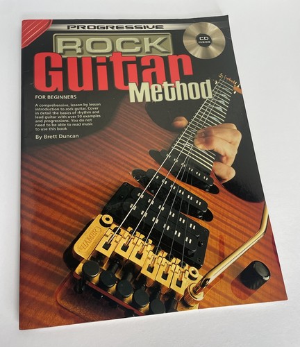 Progressive Rock Guitar Method by Brett Duncan (2011, Compact Disc & Book)