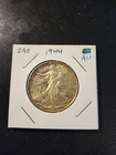 1944 Walking Liberty Half Dollar In About Uncirculated Condition