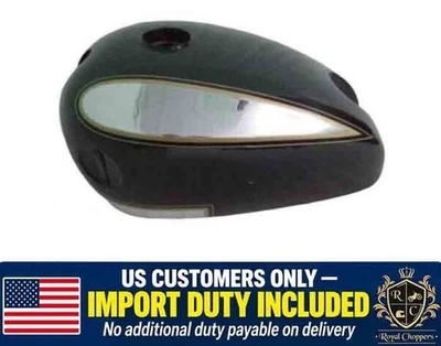 ARIEL SQUARE FOUR 1000CC NEGRO PINTADO CROMO GAS COMBUSTIBLE TANQUE... - Imagen 1 de 4