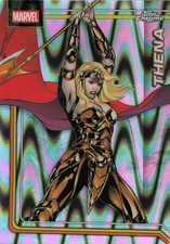 2026 Topps Chrome Marvel Comics Thena #176 Wave Refractor