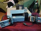Vintage Nintendo NES Console Gray with 2 Controllers & Power Adapter