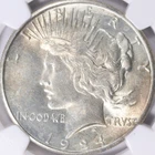 1924 S Peace Silver Dollar 90% Silver $1 US Coin Collectible In Capsule