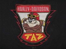   Harley Davison - TAZ   T-Shirt   Embroidered   Great image M 