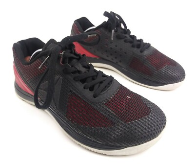 Reebok Mens Crossfit Nano 02350501 V49130 Black Running Shoes Sneakers Sz 7 Reebok Crossfit Nano 7 0.5 mm Shell Black White Shoes  main image 3