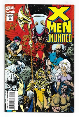 X-Men Unlimited #5 : F 6.0 : ''Hard Promises'' : Storm, Jubilee, Professor X