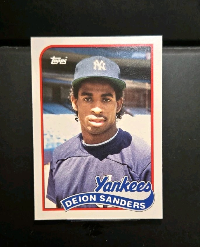 Topps Tiffany-DEION SANDERS (RC) ● 1989 Topps Traded #110T ● NM++ ● Pack Fresh!!