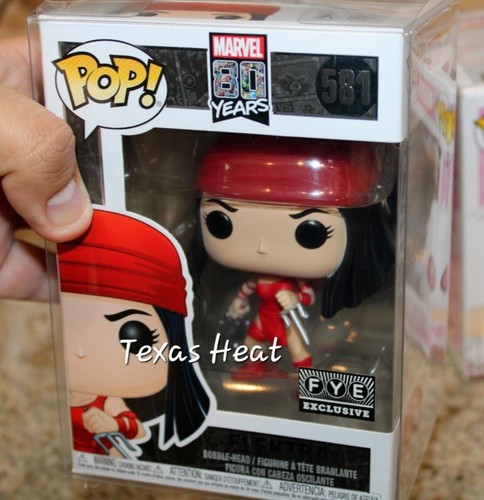 Lot of 6 funko Pop Marvel PUNISHER Elektra Ant-man Wasp Zombie OLIVIA EXCLUSIVE - Picture 8 of 9