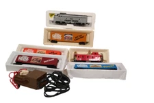 Bachmann Ind. Gaines Gravy Train Custom EMD F9 Diesel HO Train Set Complete