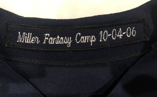 Camiseta de colección Majestic Milwaukee Brewers 2006 Miller Fantasy Camp #23 hecha en EE. UU. - Imagen 2 de 10