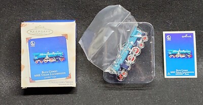Hallmark Ornament Lionel Blue Comet 400E Steam Locomotive Train