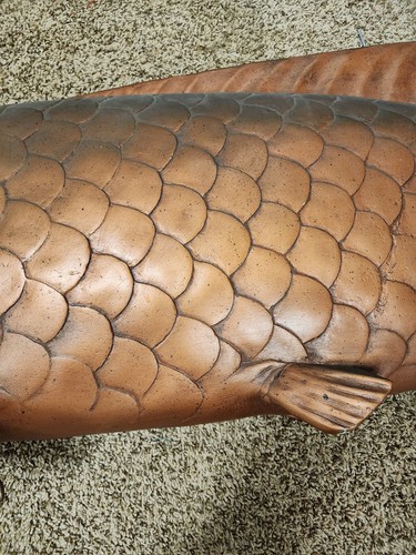 "Colgante de pared de peces náuticos vintage 75"" por 17" - Imagen 5 de 12