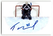Ty Rimmer Autographed 4x6 Color Photo Tri-City Americans Goalie #35