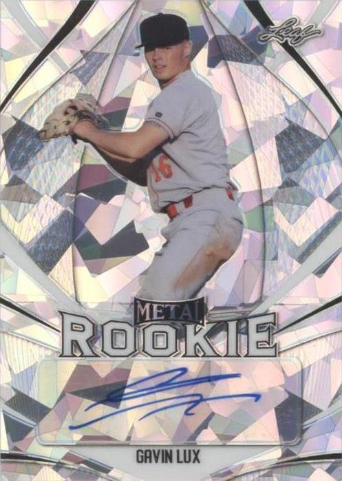 2020 Leaf Metal Rookie Autographs - Gavin Lux #MR-GL1 - 1 of 1