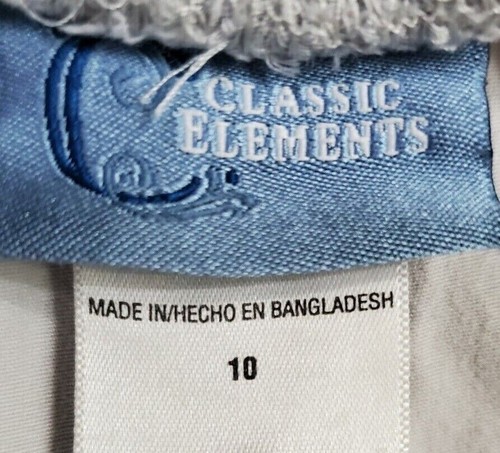 Classic Elements Womens Cargo Capri Pants Size 10 Gray - Picture 2 of 24