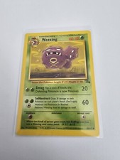Pokémon TCG Weezing Fossil 45/62 Regular Unlimited Uncommon EXC