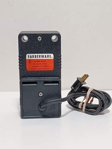 Farberware Rotisserie Grill Motor 400 Series Tested and Working