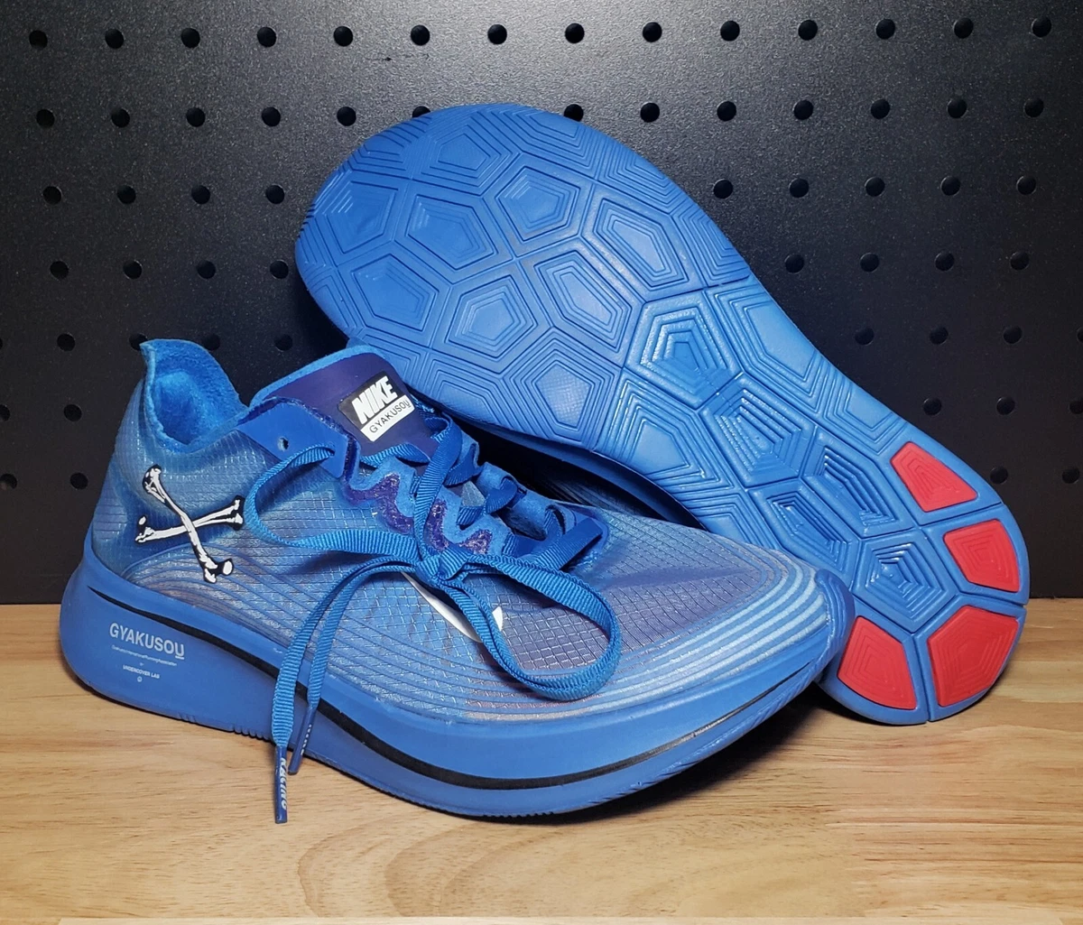 Gyakusou x Zoom Fly SP Blue Nebula Shoe Men's Size 5.5 (Woman's 7 Gyakusou x Zoom Fly SP Blue Nebula Shoe Men's Size 5.5 (Woman's 7