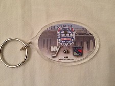 Key Chain NY Rangers vs Islanders NHL Hockey Jan 29, 2014 Stadium Series Yankee 