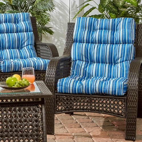 Outdoor Highback Chair Cushion Set - SET OF 2 - Picture 159 of 221