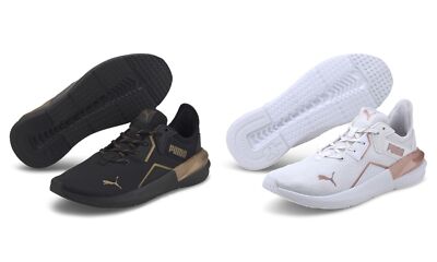 Black Platinum Metallic Women's Training Shoes Puma Platinum