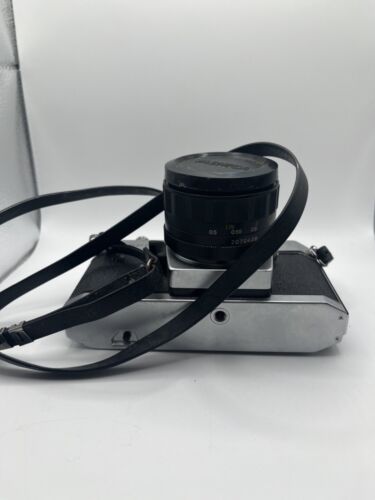 Vtg Yashica TL Electro X 35mm Film Camera Auto Yashinon - DS 50mm f 1.7 lens - Picture 6 of 6