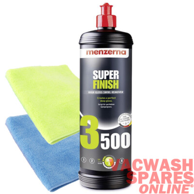 MENZERNA 3500 - SUPER FINISH COMPOUND - TIEFER HOCHGLANZ WIRBELENTFERNER 1L