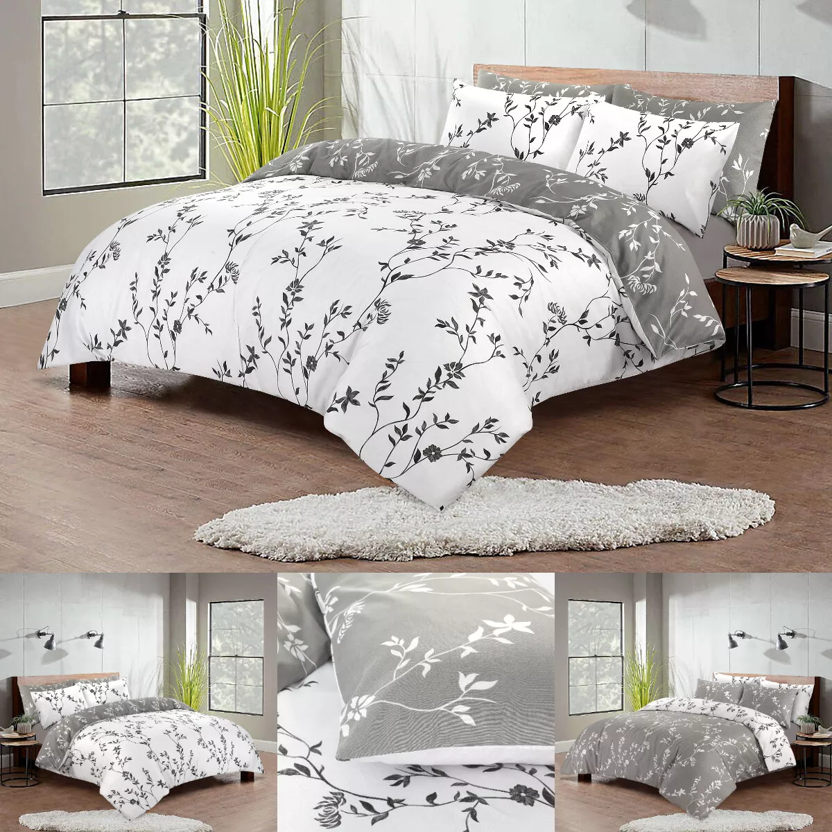 Grey and white pillow cheap shams