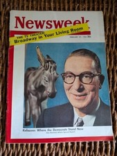 Newsweek Magazine February 27, 1956 Kefavuer Where the democrats stand now Newsweek Magazine February 27, 1956 Kefavuer Where the democrats stand now