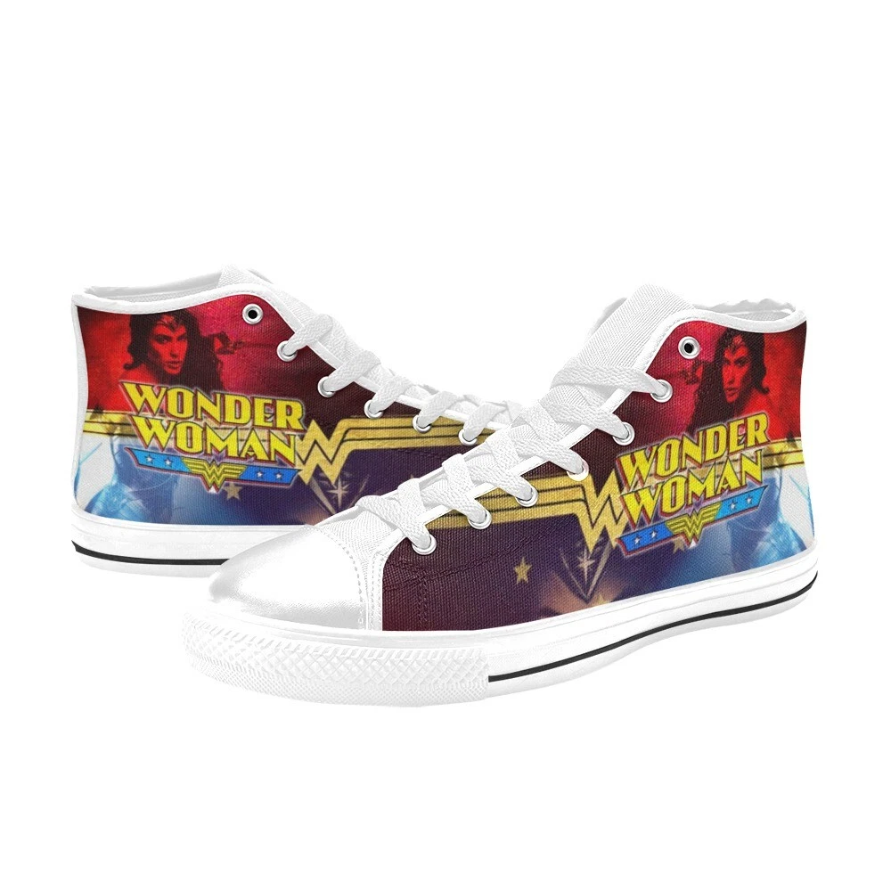 Wonder Woman High Top Sneakers