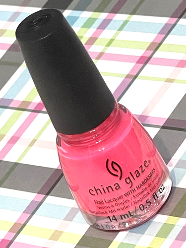 China Glaze Nail Lacquer Polish GUAVA MAMA Neon Pink *LOWEST POSSIBLE eBAY PRICE
