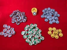 Lord of the Rings LCG™ compatible Tokens (Damage/Resources/Quest Progress/Will)