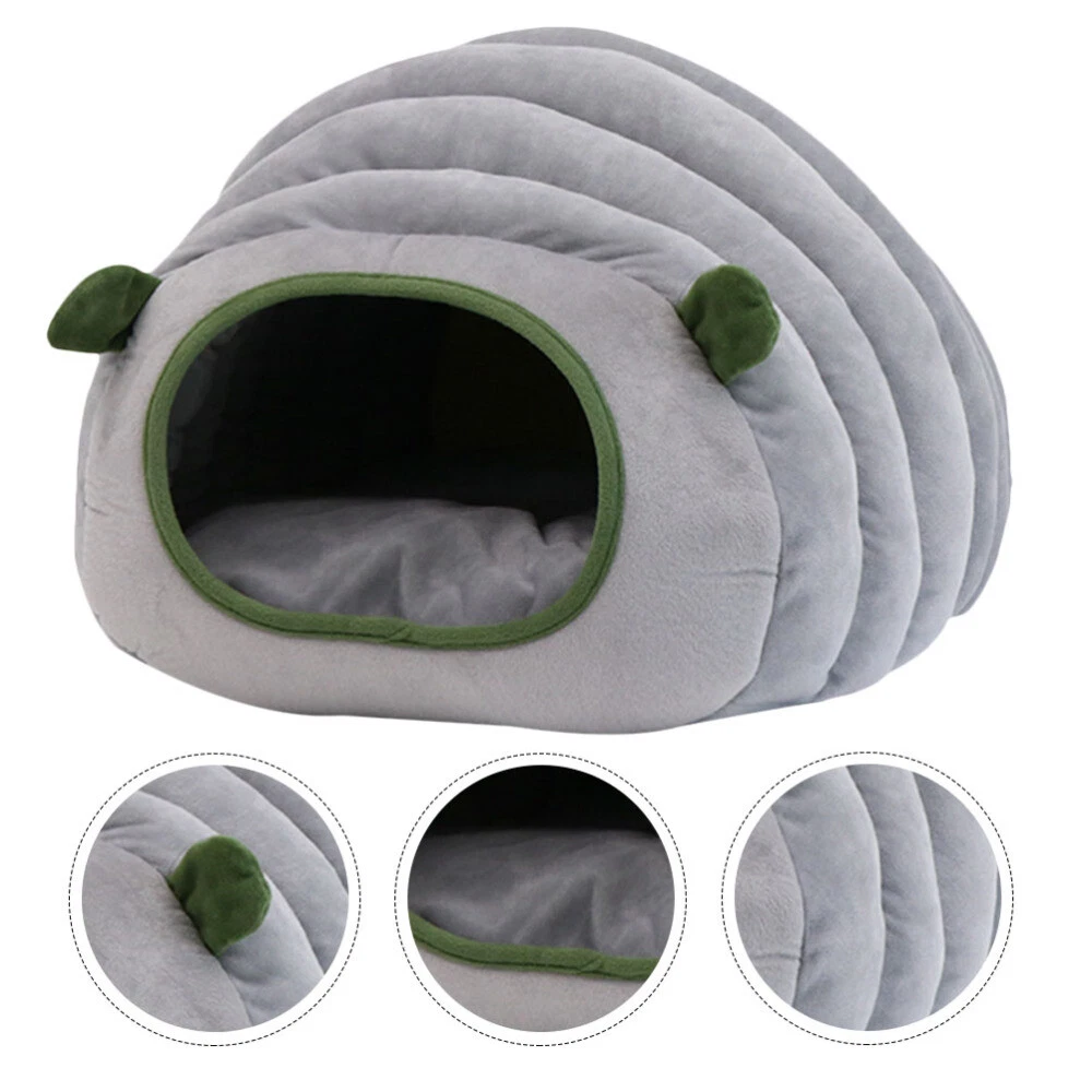 Cat Sleeping Bed Winter Cat Cave Bed Cat Hut Bed Pet Bed | eBay