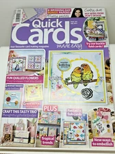Quick Cards July 167 Handmade Paper Cardmaking Ideas Vintage 2017 Magazine ONLY