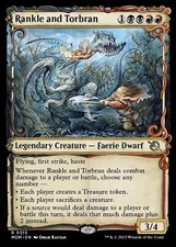 Rankle and Torbran Showcase - MOM 0315  - NM - MTG Magic